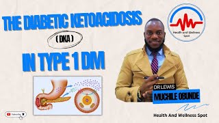 THE DIABETIC KETOACIDOSIS DKA IN TYPE 1 DMdiabetes [upl. by Acinomal]