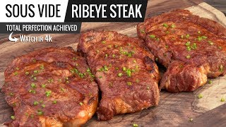 Sous Vide RIBEYE Steak  How to cook RIBEYE Sous Vide for Troy Cooks [upl. by Neeruan]