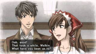 Valkyria Chronicles II UNDUB Alicia and Welkin at Lanseal [upl. by Jacy]