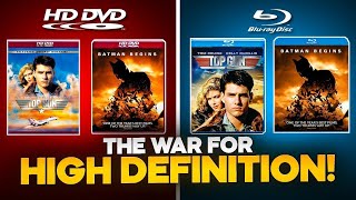 The War for High Definition Bluray vs HD DVD [upl. by Arat505]