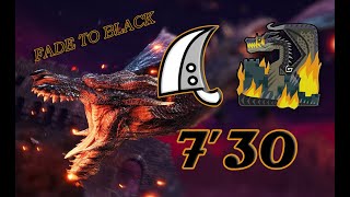 MHWIB PC Fatalis Great Sword No Heroics  730quot60 [upl. by Corella]