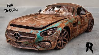 Abandoned Mercedes AMG GT  Unbelievable Restoration [upl. by Hannie123]