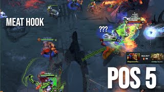 Meat Hook Связка через Batrider Изи 5 позиция на Pudge [upl. by Crofton]