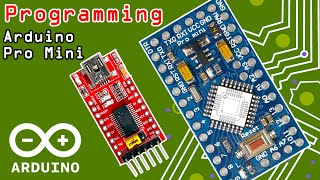 Getting Started with the Arduino Pro Mini  How to program Arduino Pro Mini with FTDI [upl. by Alliscirp47]