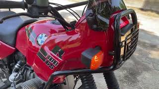 1991 BMW R100GS Walk Around [upl. by Theran]