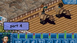 No Commentary The Sims Bustin Out GBA 4 [upl. by Musetta]