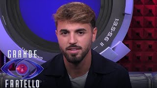 Grande Fratello  La reazione di Alfonso ai baci tra Federica e Stefano [upl. by Roht]