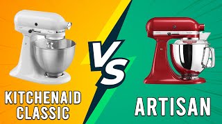 KitchenAid Classic vs Artisan – Key Differences You Need To Know Which One Is Best [upl. by Lusty]