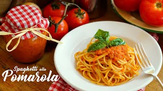 Spaghetti alla Pomarola Receta Tradicional Italiana Paso a Paso [upl. by Ardnael216]