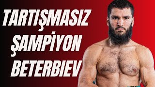 TARTIÅžMASIZ AMA TARTIÅžILAN ÅžAMPÄ°YON BETERBIEV  TÃœRK MMA TARÄ°HÄ°NE GEÃ‡EN BAÅžARI ELDE ETTÄ°K ðŸ‡¹ðŸ‡·ðŸ’ª [upl. by Nauaj]