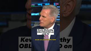 Kevin McCarthy gets CALLED OUT to his face by host on LIVE TV [upl. by Nanon354]