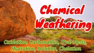 Chemical Weathering Definition Types and Processes [upl. by Oznecniv]