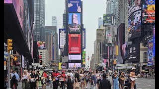 New York City  Times Square 2024 part 3 [upl. by Batsheva]