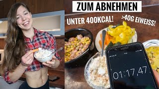 3 5MinutenRezepte unter 400 Kalorien 40g Eiweiß [upl. by Ventura]