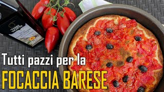 FOCACCIA BARESE  la ricetta originale [upl. by Beatrisa]