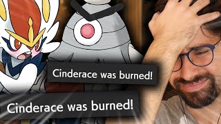 Cinderace Keeps Getting Burned Stop it [upl. by Sul]