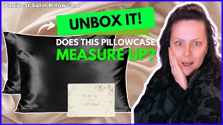 Unlock Luxurious Sleep YANIBEST Satin Pillowcase Review [upl. by Aihsemek221]