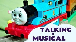 Trackmaster TALKING THOMAS The Tank Engine [upl. by Surazal]