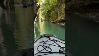 Amazing Canoeing in marvelous Martvili Canyon in Martivili Georgia [upl. by Ervine]