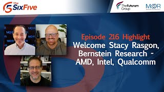 Welcome Stacy Rasgon Bernstein Research  AMD Intel Qualcomm  Episode 216  Six Five Podcast [upl. by Care281]