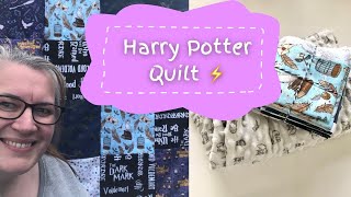 Quick Harry Potter Quilt Craft in a Flash [upl. by Romeu]