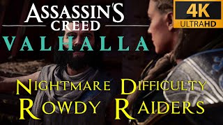 AC Valhalla  Rowdy Raiders  Nightmare Aesir difficulty playthrough [upl. by Oletha]