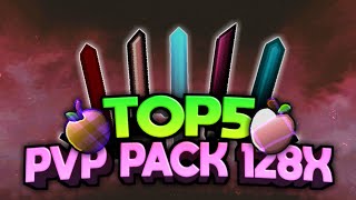 TOP 5 MCPE 117 PvP TEXTURE PACK 128x FPS BOOST Minecraft PE 2021 [upl. by Brocky]