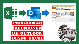 Programar reuniones 📆 de Outlook de forma masiva con adjuntos 📎 desde Excel con VBA  Excel Avanzado [upl. by Lakin]