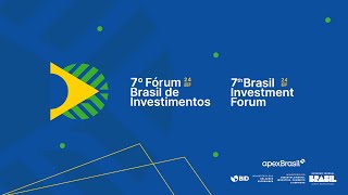 Ao vivo fórum debate atração de investimentos para o Brasil [upl. by Haseefan]