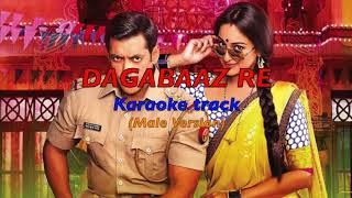 Hindi Karaoke Song  Dagabaaz Re Male Version  Dabangg 2 [upl. by Azriel]