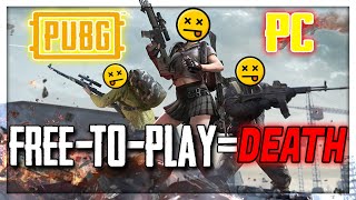 PUBG PC will die after becoming FREETOPLAY  Pubg pc free [upl. by Jevon15]