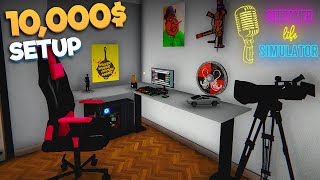 NEW 10000 SETUP  Streamer Life Simulator 6 HINDI [upl. by Alial]