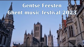 Gent festival 2023 Gentse Feesten  Belgium [upl. by Cedar]