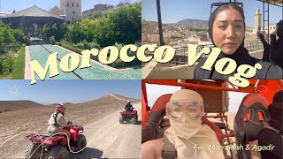 Morocco Quad Biking FOOD Clubbing in Marrakesh [upl. by Gustin]