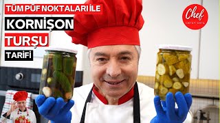 Çıtır Çıtır Kornişon Turşusu Nasıl Yapılır  Chef Oktay Usta [upl. by Llennaj183]