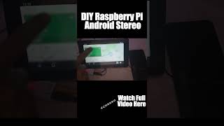 DIY Raspberry Pi Android Stereo raspberrypi androidstereo automobile car technology shorts [upl. by Cadel]