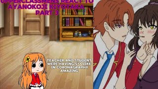 Upperclassmens React To Ayanokoji Kiyotaka  Part 3  GCRV ayanokoji cote classroomoftheelite [upl. by Oralie594]