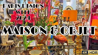 🇫🇷PARIS DESIGN WEEK 2024 MAISON amp OBJET 4K HDR 22January2024 [upl. by Yentrac159]