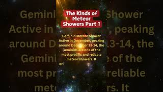 The Kinds of Meteor Shower Part 1 meteor star radiant earth asteroid shorts viralshorts [upl. by Kingsly648]