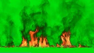 Green Screen Fire Footage [upl. by Kumagai]