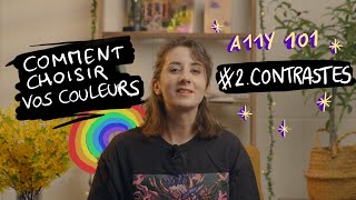 Vérifiez vos contrastes de couleurs  Accessibilité Numérique 101 [upl. by Ykvir709]