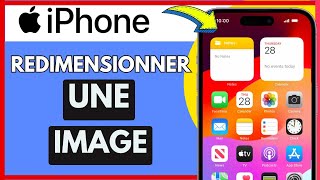 Comment Redimensionner Une Image Sur IPhone  Très Facile [upl. by Rooke]