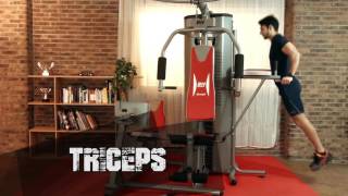 BH G152X Global Home Multi Gym with Leg Press Exercise Demonstration [upl. by Barbarese]