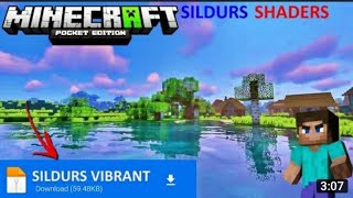 sildurs vibrant shader for mcpe [upl. by Pfister]