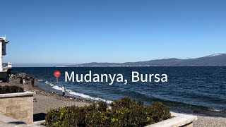 Bursa Walking Tour 2024  Mudanya Seaside Bursa Turkey  Sea of Marmara [upl. by Enirac571]