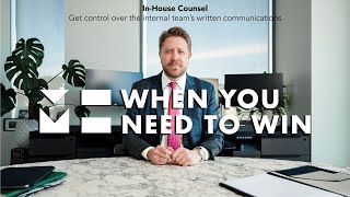 InHouse Counsel  Get control over internal teams written communications [upl. by Wehrle269]