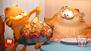 The Garfield Movie 2024  Garfield Cooks a Disgusting Dinner [upl. by Starbuck]