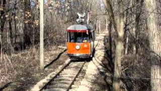 newly ballasted track and curved side car run by [upl. by Gensler]