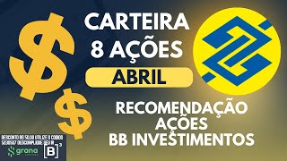 ACOES PARA INVESTIR EM ABRIL [upl. by Inalaek429]