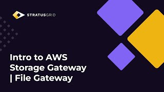 Intro to AWS Storage Gateway  File Gateway [upl. by Seidel]